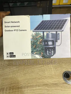 Solar-Powered Outdoor PTZ Camera – Smart Network Security Camera