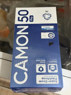 New Tecno Camon 50 Pro 256 GB Black