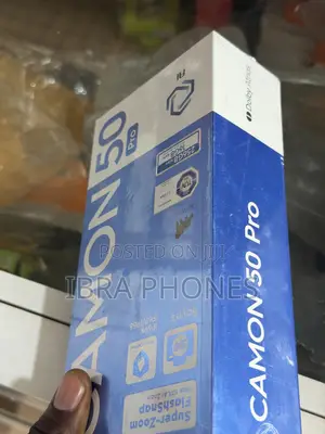 New Tecno Camon 50 Pro 256 GB Black