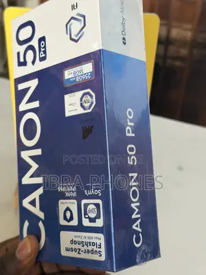 New Tecno Camon 50 Pro 256 GB Blue