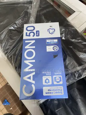 New Tecno Camon 50 Pro 256 GB Black
