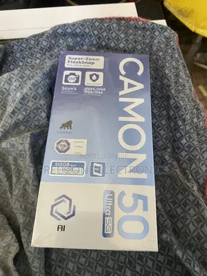 New Tecno Camon 50 Ultra 512 GB Black