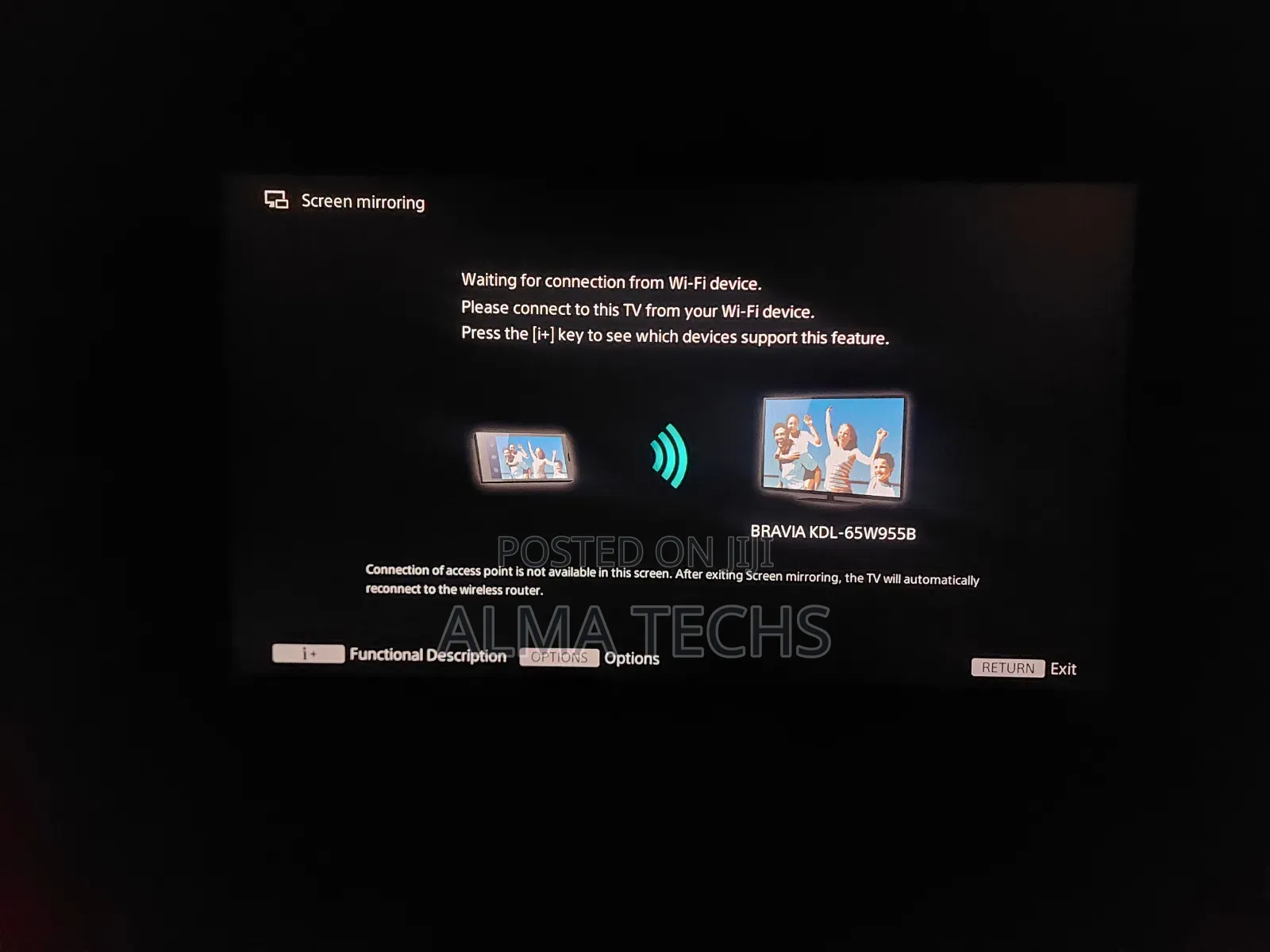 SONY 65" Smart TV