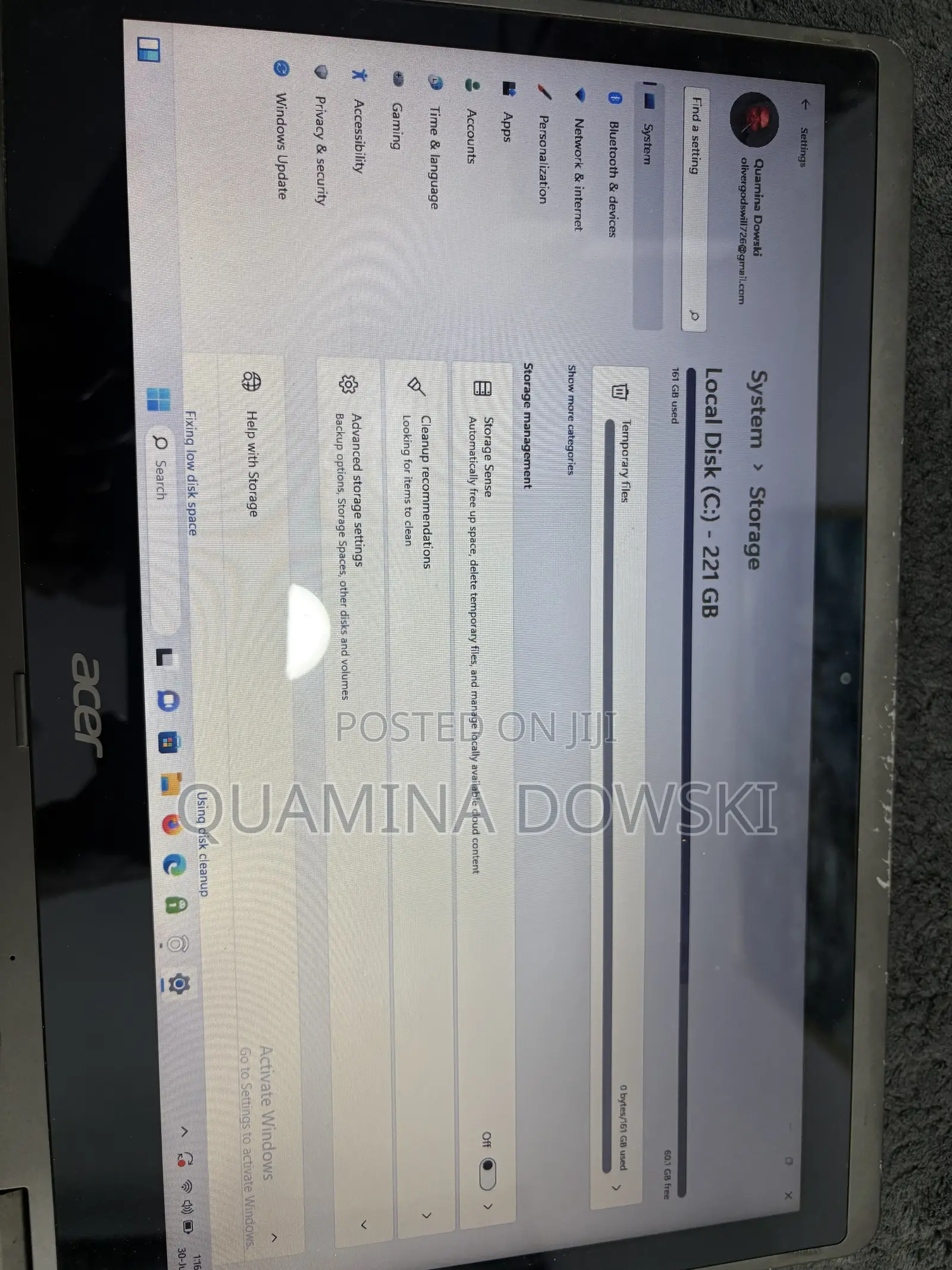 Laptop Acer Aspire R3-431T 8GB Intel Pentium HDD+SSD 250GB