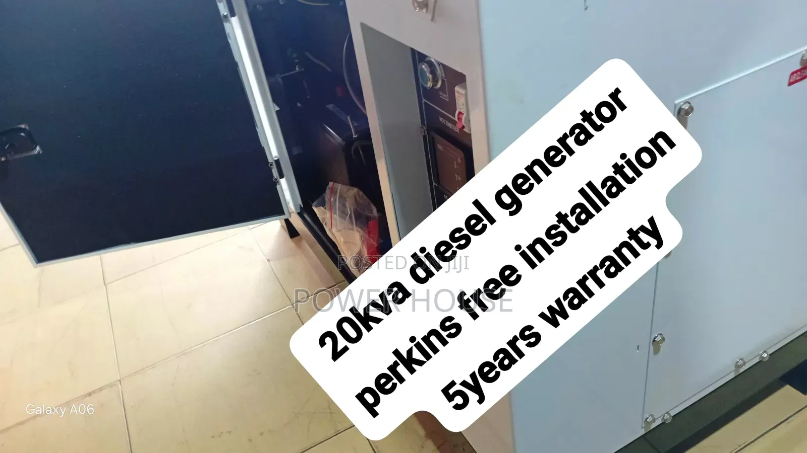 Perkins 20kVA Diesel Generator – Power That Never Fails