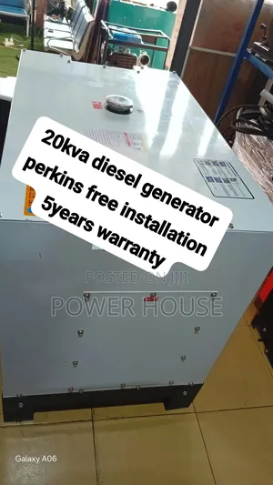 Perkins 20kVA Diesel Generator – Power That Never Fails