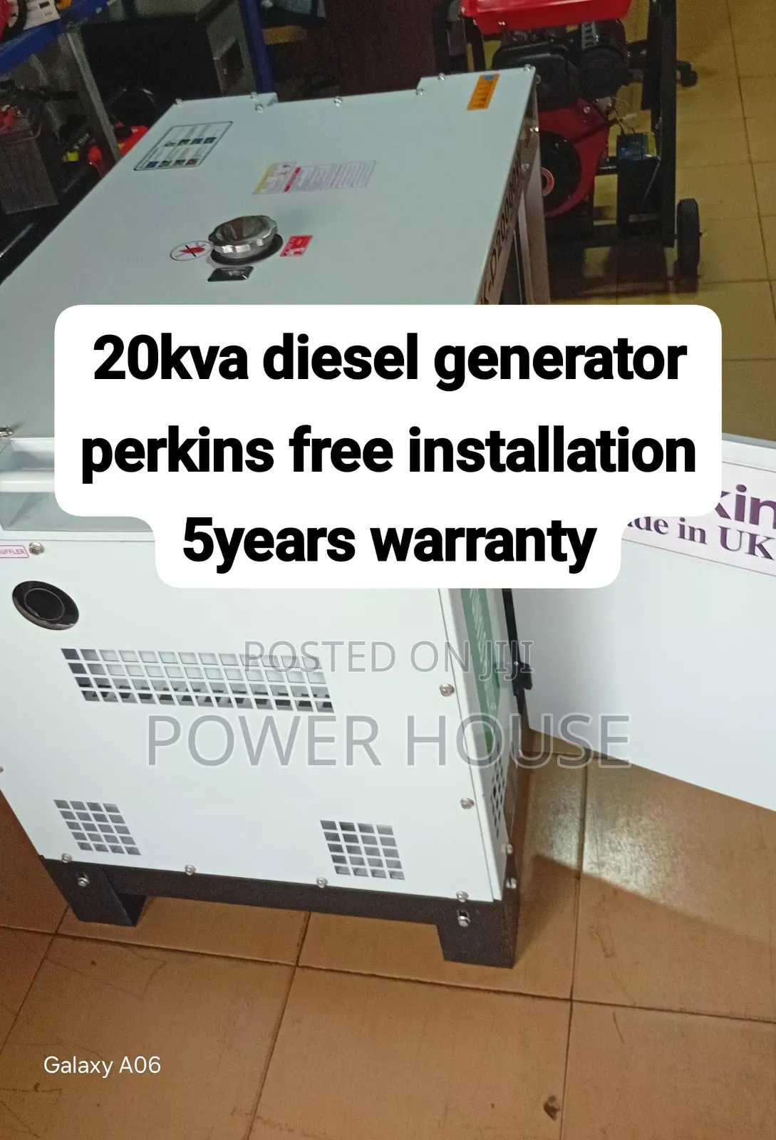 Genuine Perkins 20kVA Silent Diesel Generator – Heavy Duty