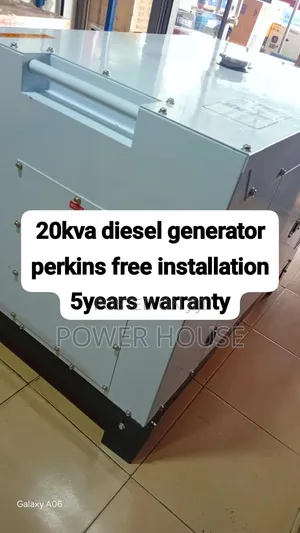 Original Perkins 20kVA Diesel Generator – Premium Quality