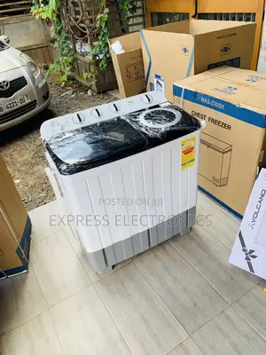 Semi Automatic White TCL 10.5kg Topload Twintub