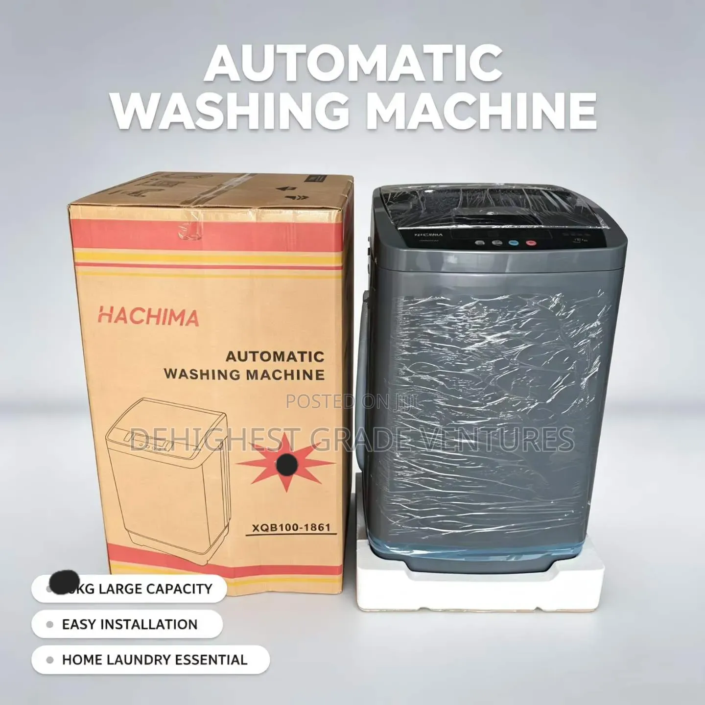 Top Load Automatic Washing Machine 12kg