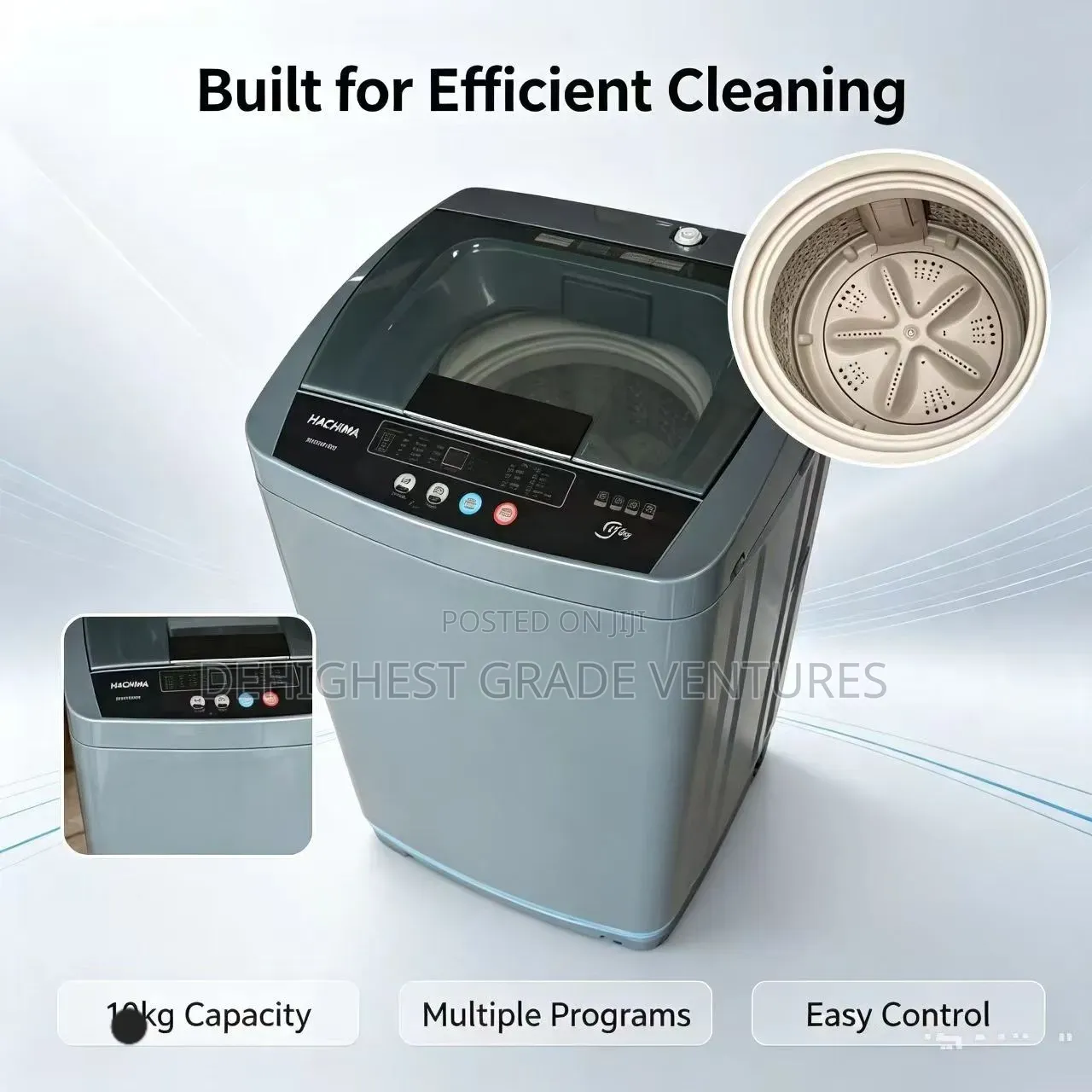 Top Load Automatic Washing Machine 12kg