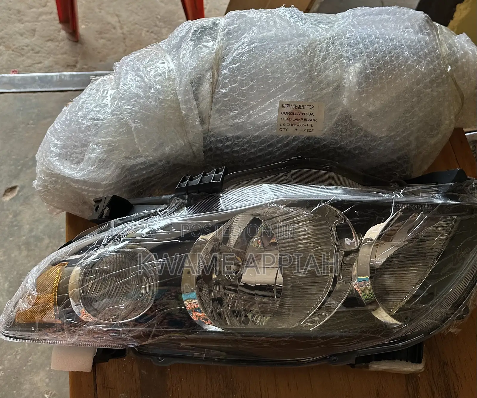 Corolla “2009” Black Headlight Pair