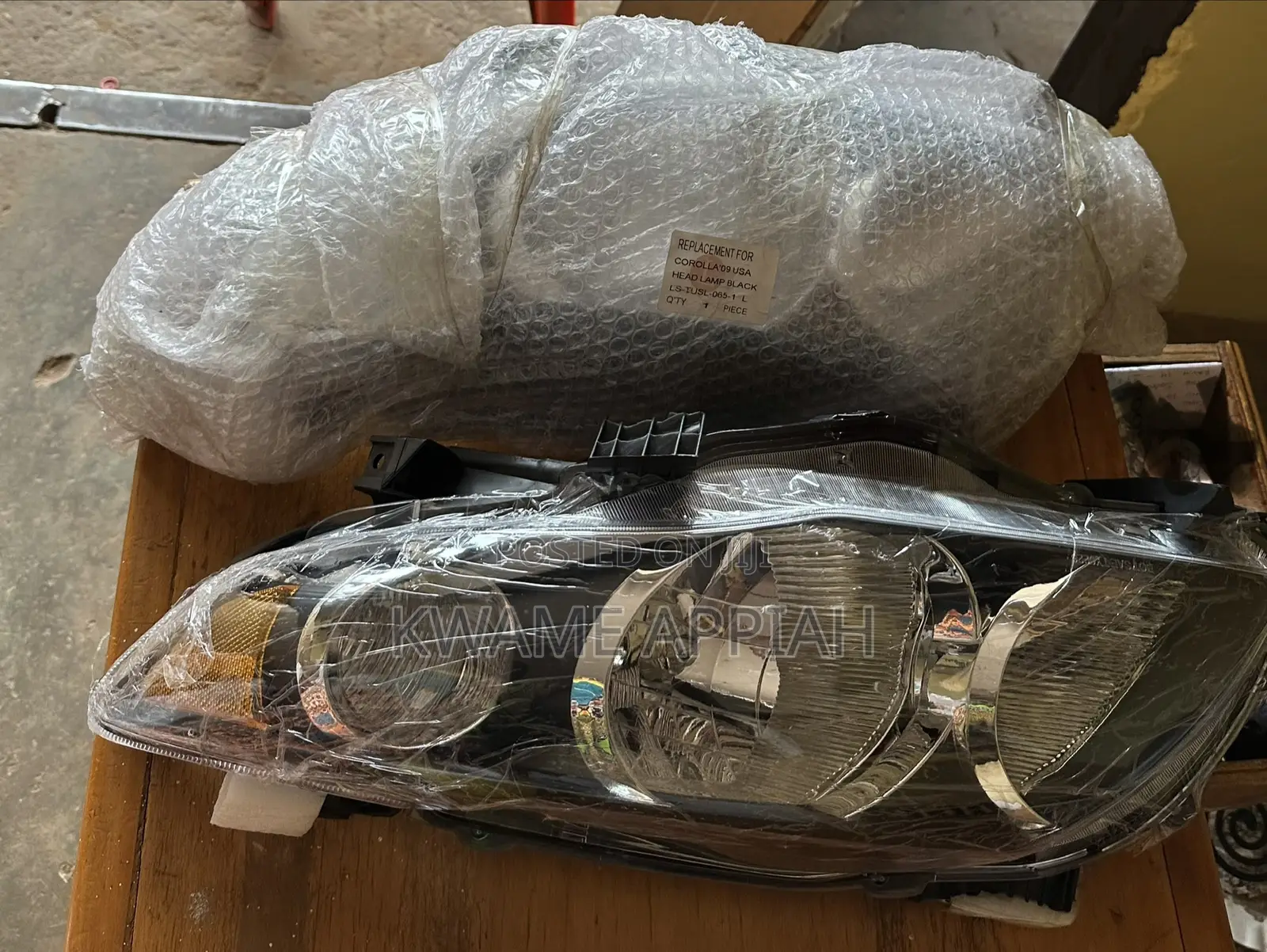 Corolla “2009” Black Headlight Pair