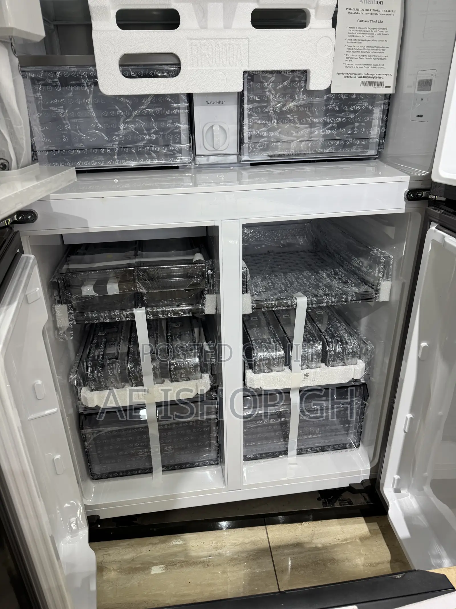 Samsung Knock to See Four Doors Refrigerator