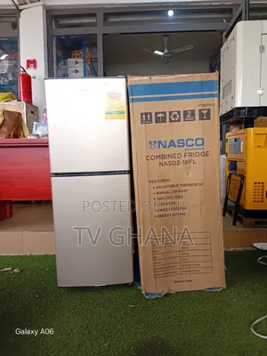 Nasco 136L Fridge Freezer – Low Power Consumption Quiet 136L