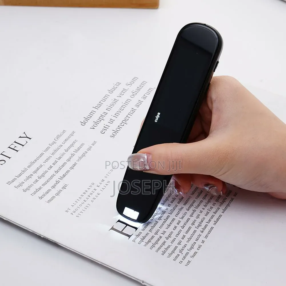 Ai Scanning Pen Translator