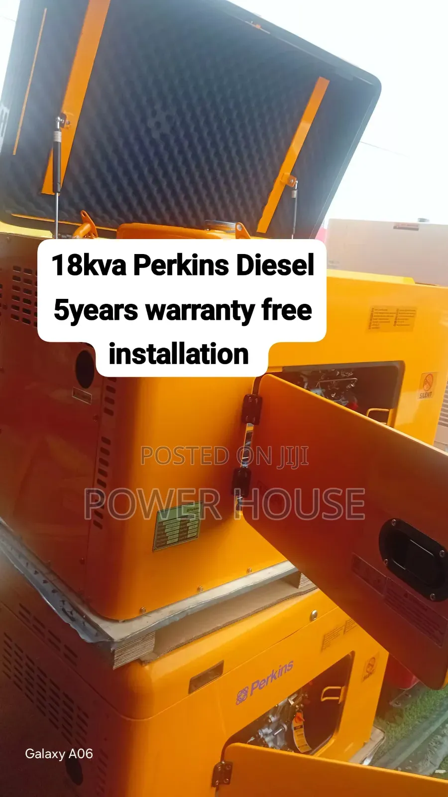 Perkins 18kVA Silent Generator – Stable Power, Maximum Value