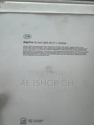 New Apple iPad Pro 13 (2024) 2 TB Silver