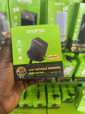 Oraimo 10W iPhone Lightning Charger With Fast Charging Cable