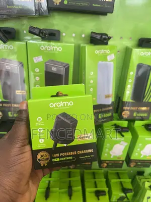 Oraimo 10W iPhone Lightning Charger With Fast Charging Cable