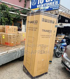 High Sufficient Nasco 358L Glass Door Beverage Cooler 