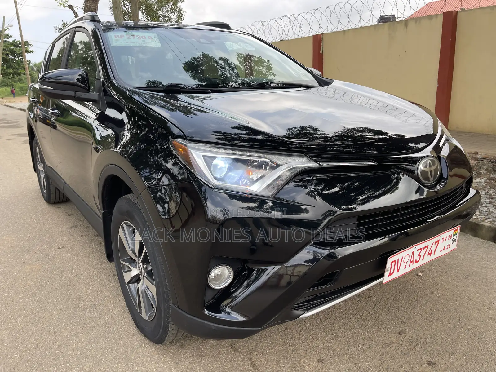 Toyota RAV4 XLE AWD (2.5L 4cyl 6A) 2017 Black