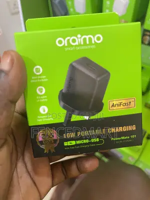 Oraimo 10W Micro-USB Fast Charger With Charging Cable – PowerMate 101