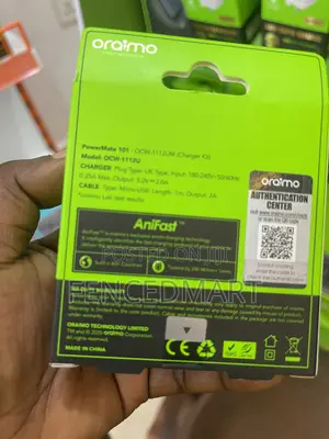 Oraimo 10W Micro-USB Fast Charger With Charging Cable – PowerMate 101