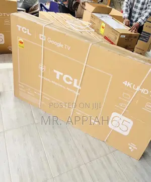Extremely Affordable TCL 65” Uhd Smart TV(2024 Model)