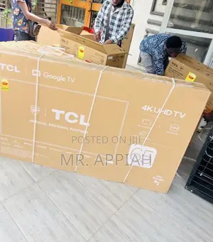 Classic and Latest TCL 65” Uhd Smart Satellite Android TV(Remote)
