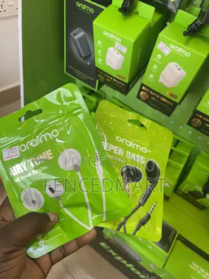 Oraimo Lite Airy Tune Half in-Ear Earphones (White)