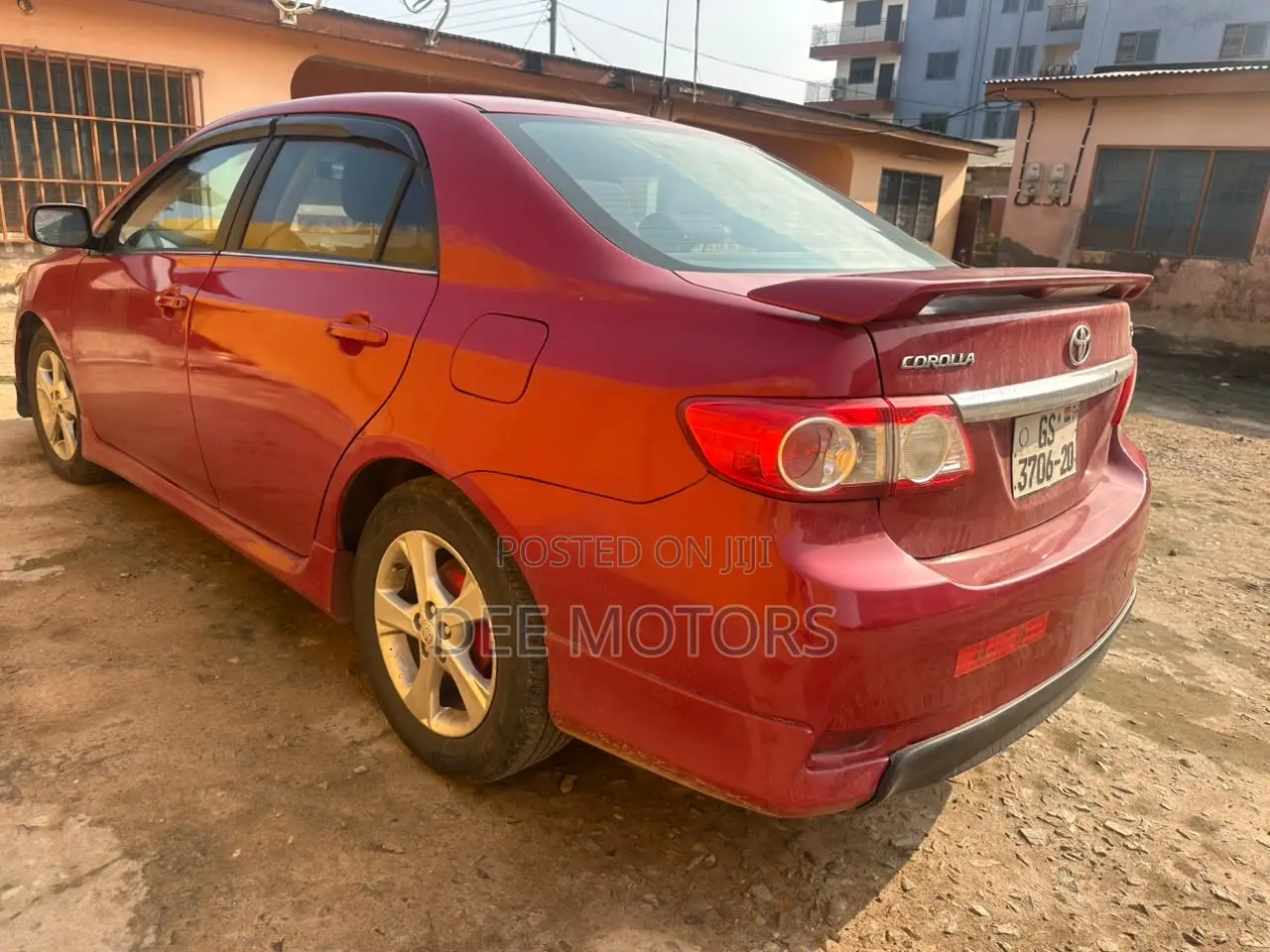 Toyota Corolla 2011 Red