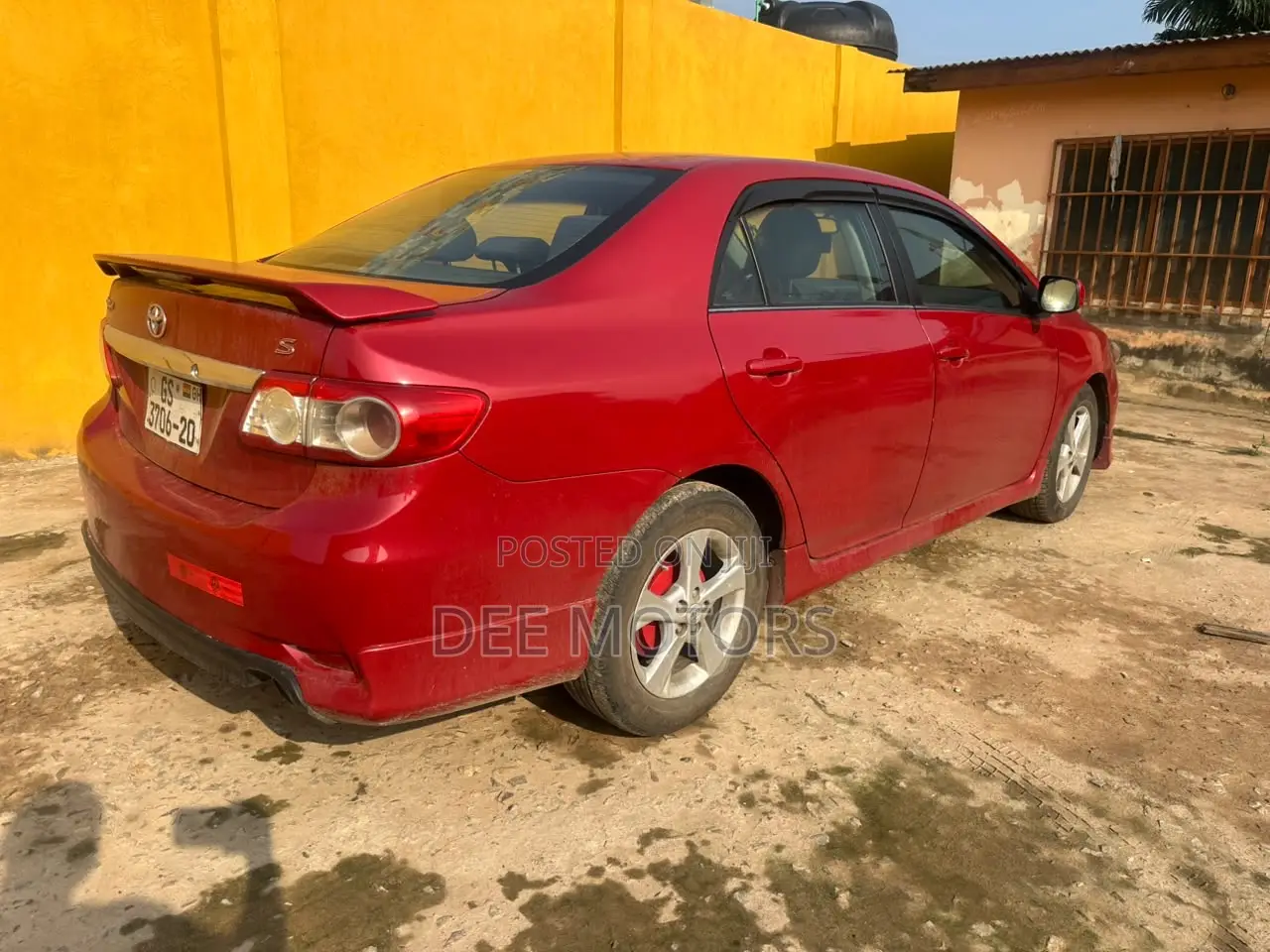 Toyota Corolla 2011 Red