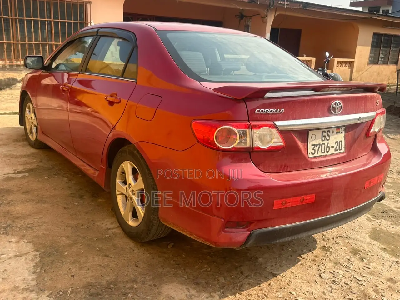 Toyota Corolla 2011 Red