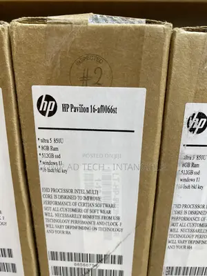 New Laptop HP Pavilion 15 16GB Intel Core Ultra 5 SSD 512GB
