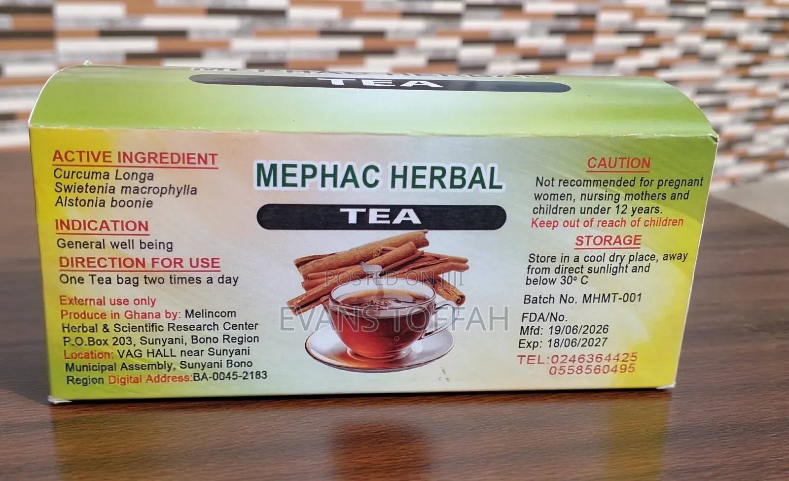 Mephac Herbal Tea