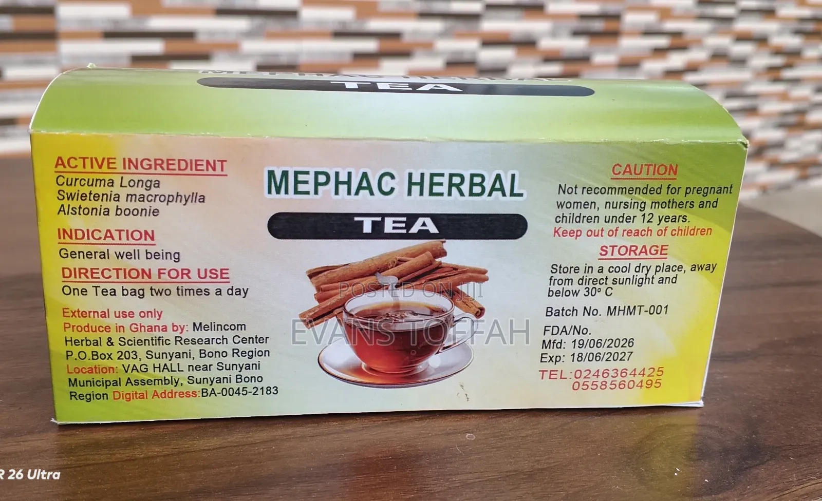 Mephac Herbal Tea