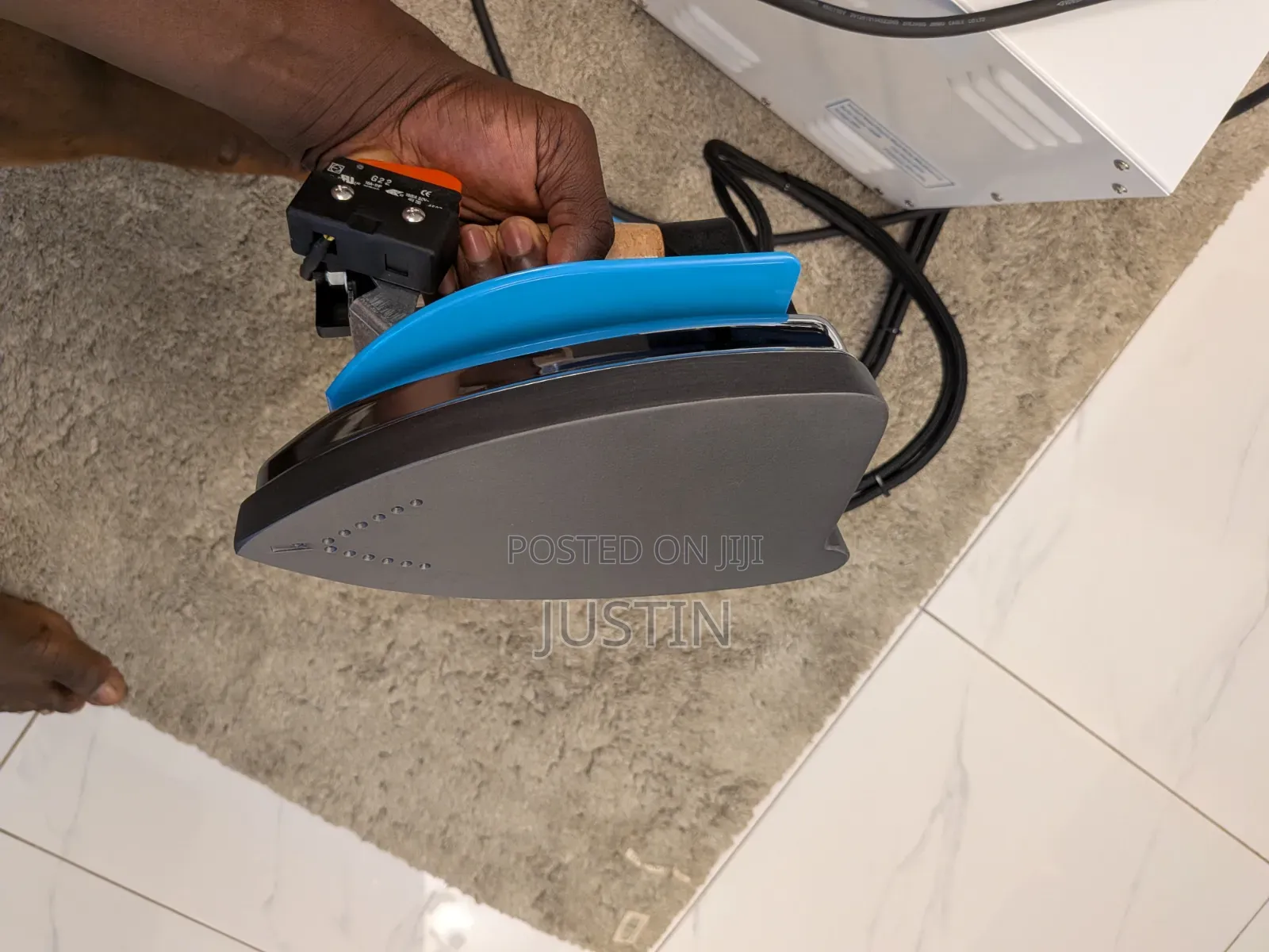 Heavy Duty Boiler Steam Iron – Professional Industrial Ironing System