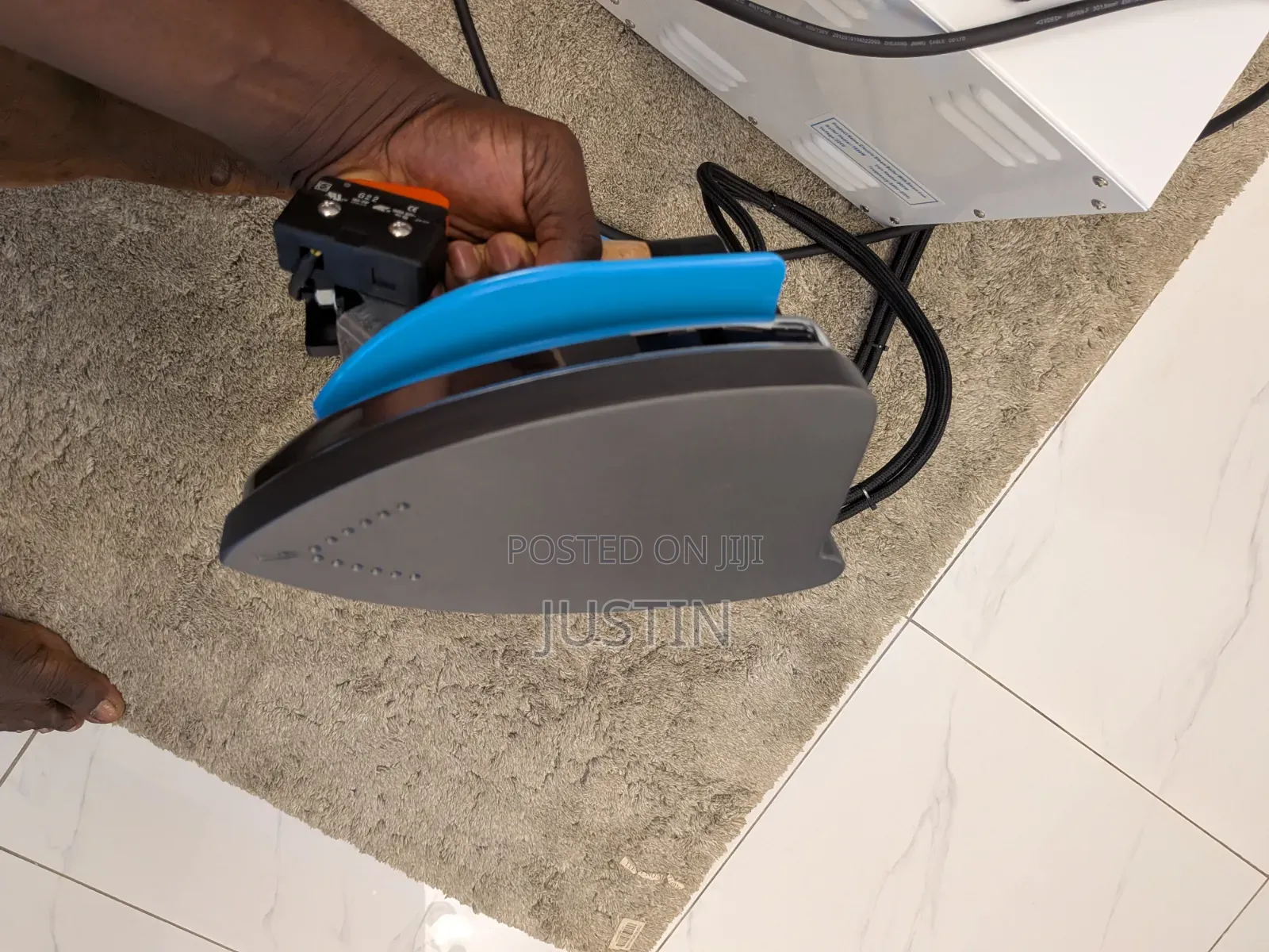 Heavy Duty Boiler Steam Iron – Professional Industrial Ironing System