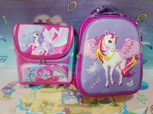 Stylish School Bag With Lunch Bag 3 to 6 Years