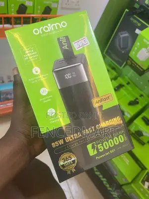 Oraimo PowerJet 501 50000mAh 85W Fast Charging Power Bank