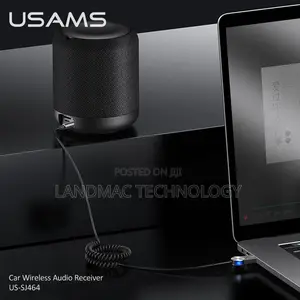 Usams Car Bluetooth Audio Receiver High Quality Sound - Black