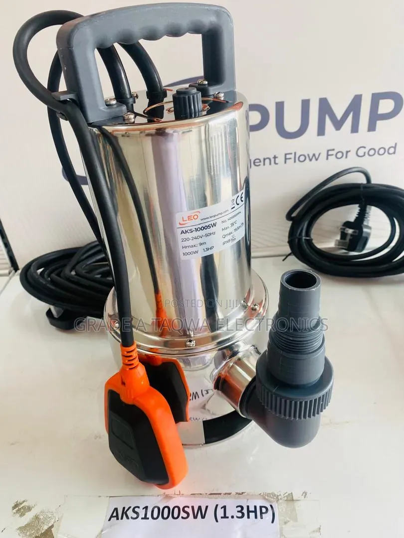 Leo 1.3 HP Stainless Submersible Pump