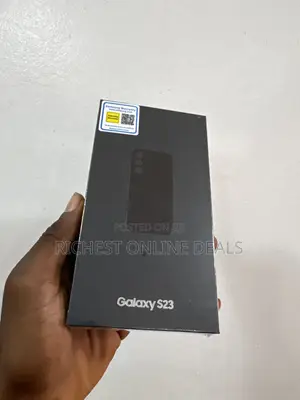 New Samsung Galaxy S23 256 GB Black