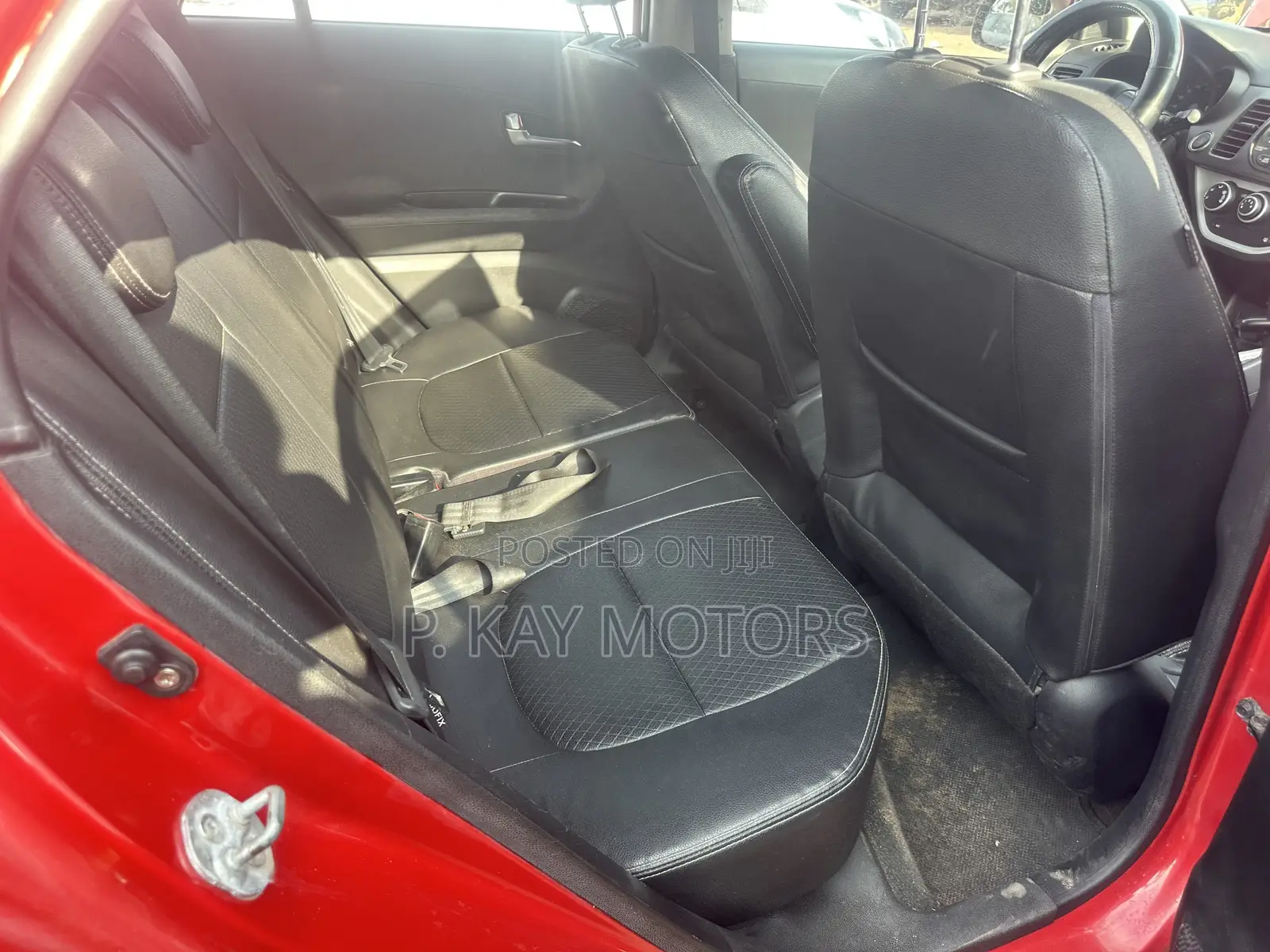 Kia Morning 2012 Red
