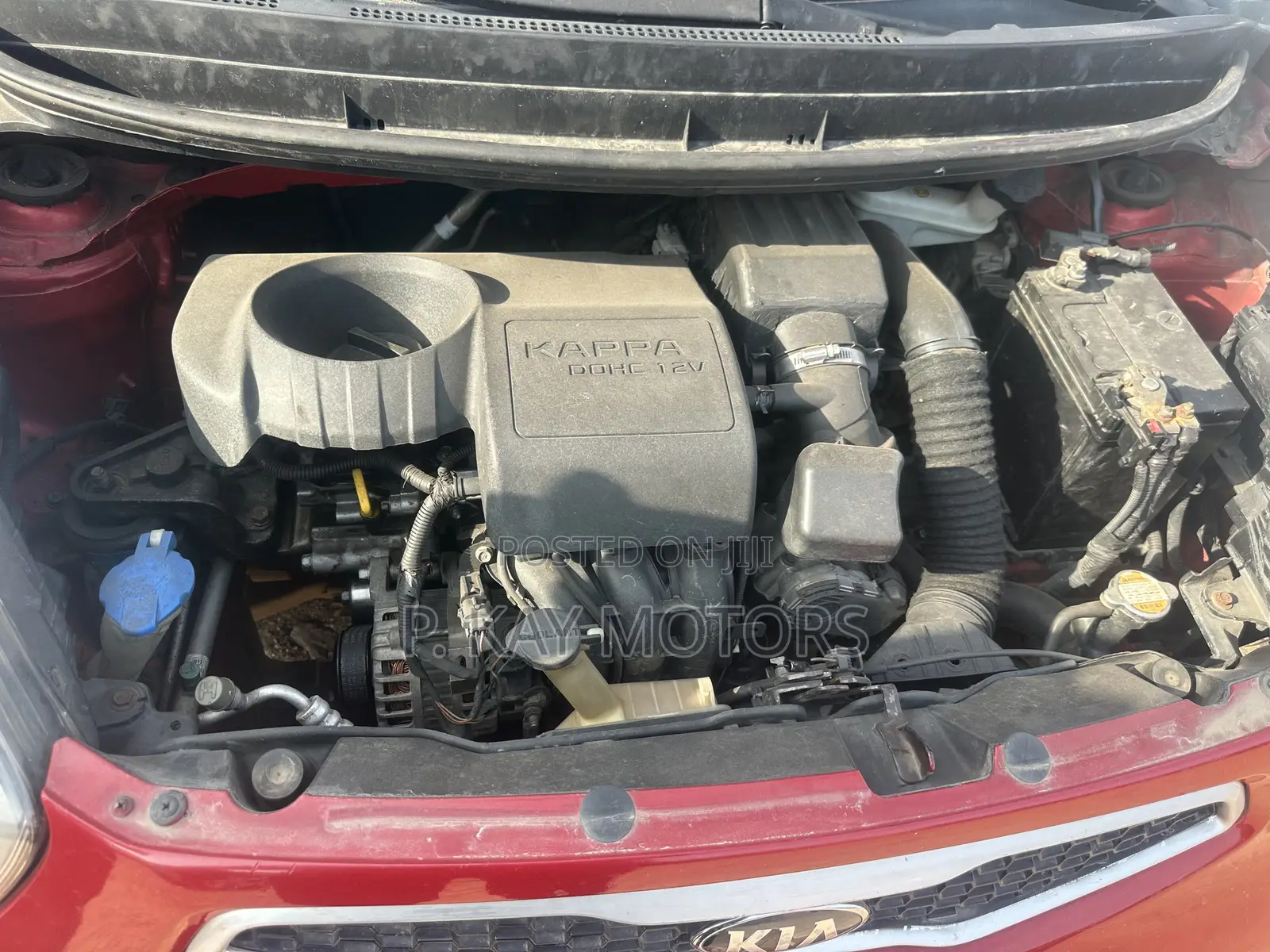 Kia Morning 2012 Red