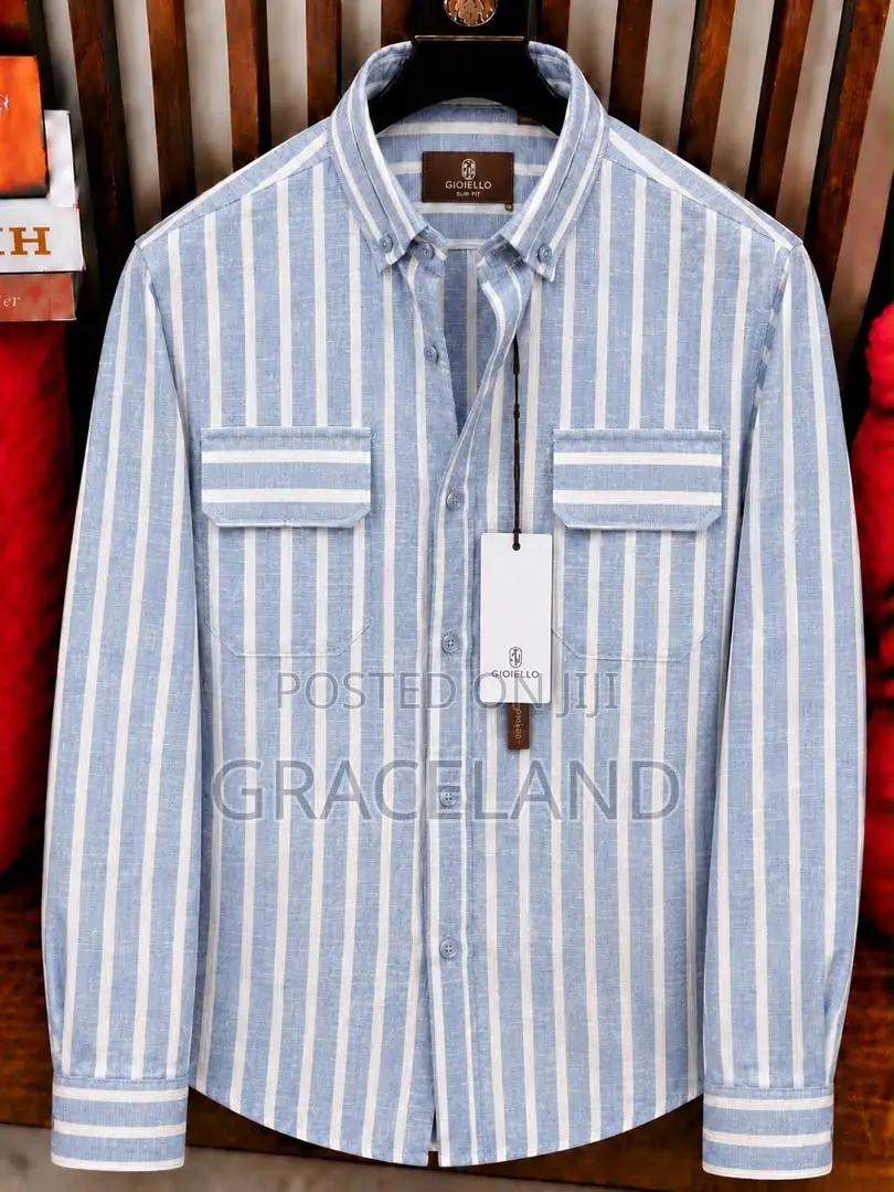This Is Original Super Pure Male Linen Long Sleeve