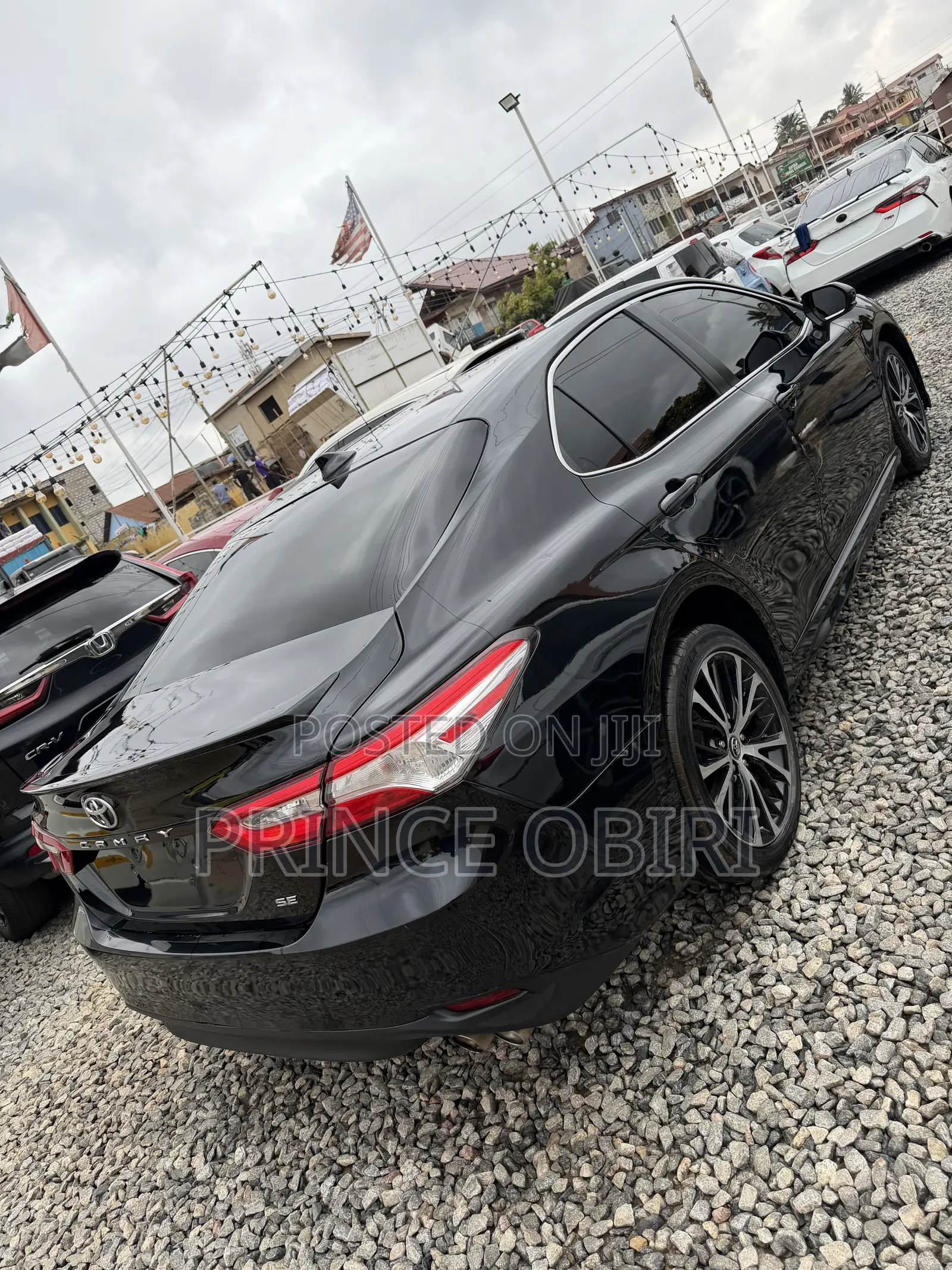 Toyota Camry SE (2.5L 4cyl 8A) 2019 Black