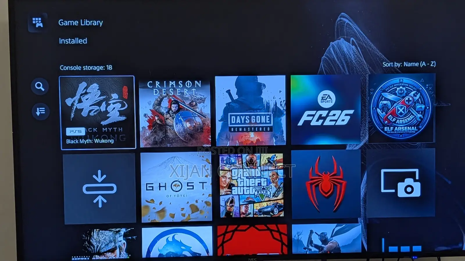 PS5 Offline Games Installation