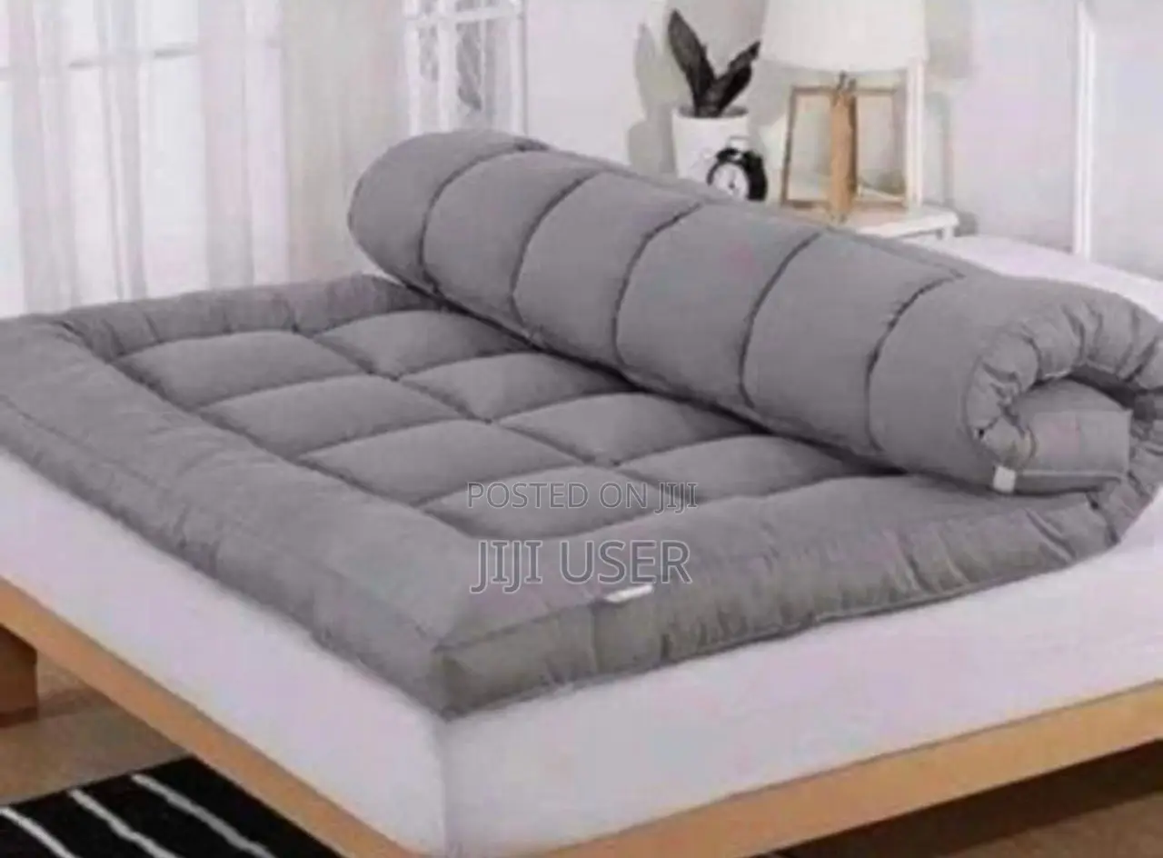 Mattress Topper - Grey, Pink, Dark Beige
